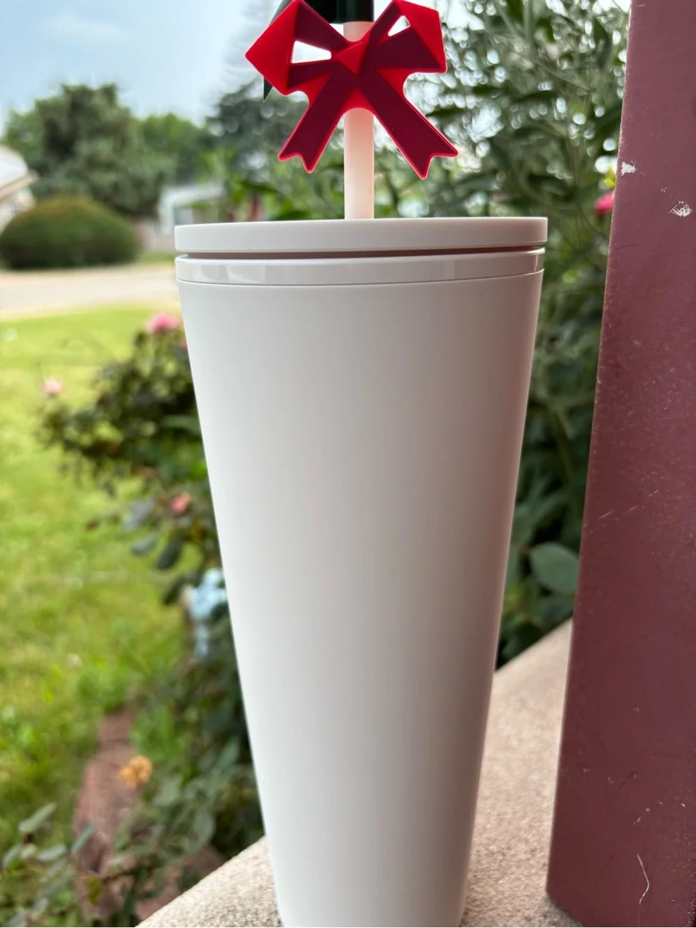 Starbucks elegant white